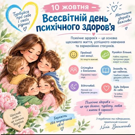 Всесвітній день психічного здоровья
